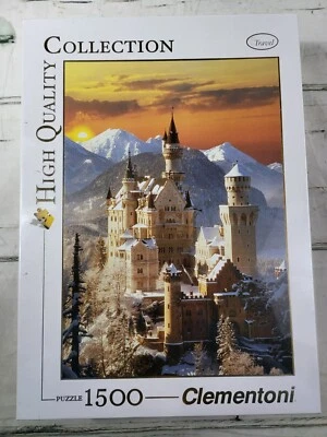 Clementoni Puzzle Snowy Castle (1500 Pieces) -High Quality Collection NEW SEALED - Image 1 of 2