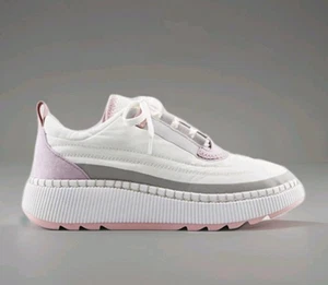 NEW Wmn's SZ 10, COUGAR Sayah Shoes WHITE / LAVENDER Platform Sneaker. 229864 - Picture 1 of 20