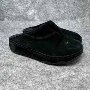 Fitflop Suede Leather Clogs Womens Size 8 Mules Slip On Comfort Casual Shoes - Picture 1 of 10