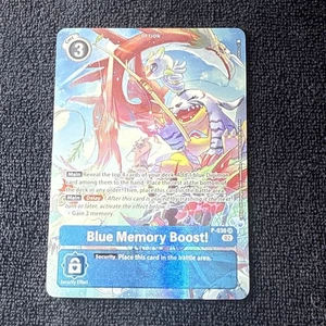 Digimon CCG Blue Memory Boost! P-036 Foil - Picture 1 of 3