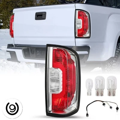 Passenger Side Tail Light For 2015-2022 GMC Canyon Pickup Rear Brake Taillamps - Image 1 of 4