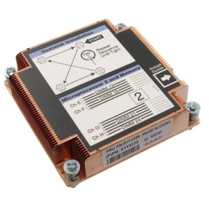 IBM CPU 2 Heatsink Max 135W TDP Flex System x240 - 81Y4326 - Bild 1 von 1