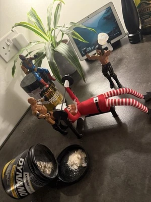 ELF on The Shelf Benchpress - Elf Gym Set - Mini Desk Benchpress - Elf Ideas