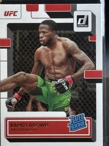 Randy Brown 2023 Donruss UFC - Rated Rookie #214 - - Picture 1 of 2