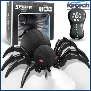 Toys for Kids RC Spider Robot Remote Control with Spray/Light/Music - Picture 1 of 12
