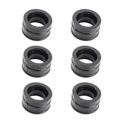 Carb Inlet Intake Rubbers 6 Pack For Honda CBX1000 Pro Link SC06 1981- 1982.US Foto 1 de 4