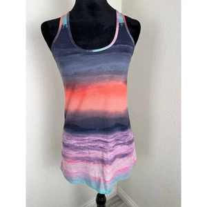 Canotta Lululemon Sunset Ombre Racerback allenamento atletico fitness taglia sconosciuta - Foto 1 di 6