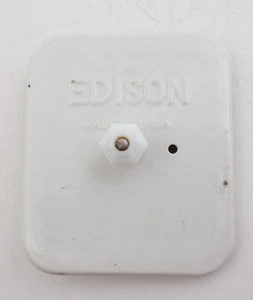 Cubierta de tarro de batería de ácido de porcelana Edison (A3R) alimentación de señal lateral de vía de ferrocarril - Imagen 1 de 10