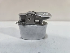 Encendedor de mesa de gas butano de trabajo vintage plateado INSERTO se adapta a base ovalada de 37 x 13 mm - Imagen 1 de 9