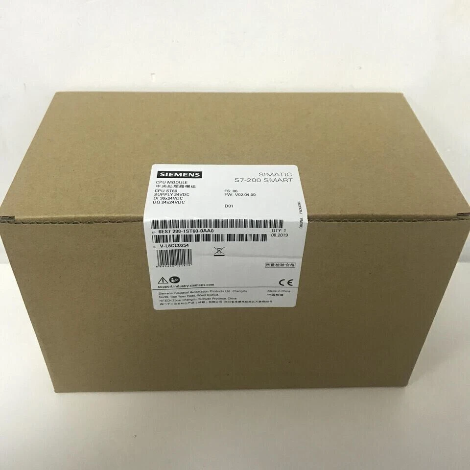 6ES7288-1ST60-0AA0 1P NEU SIEMENS CPU CENTRAL PROCESSING UNIT 6ES7288-1ST60-0AA0 - Bild 1 von 1