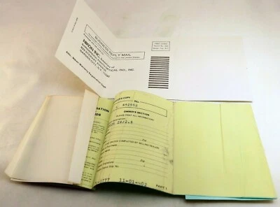 Nikon vintage warranty card (expired) for Nikkor 50mm f1.4 Non  Ai lens 1977 - Image 1 of 4