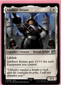 Adelbert Steiner | 003 | Uncommon | MTG X Final Fantasy - Picture 1 of 1