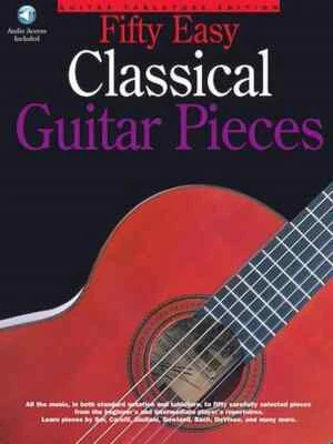 50 Easy Classical Guitar Pieces - Image 1 of 4