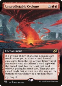 Unpredictable Cyclone - Extended Art (Near Mint NM) MTG Magic - Ikoria - Picture 1 of 1
