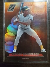 2023 Panini Chronicles Baseball RICKEY HENDERSON Zenith #21 ATHLETICS MINT