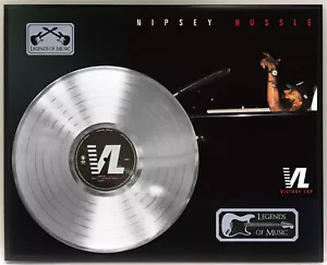 Nipsey Hussle - Victory Lap argento LP display targa discografica - Foto 1 di 3