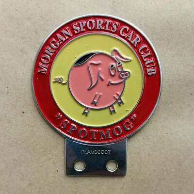 SPOTMOG Insignia Coche Vintage Morgan Sports Car Club Foto 1 de 4