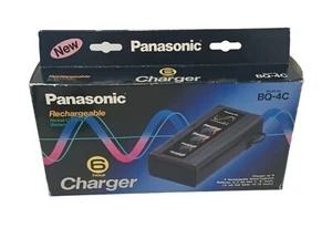 Panasonic Rechargeable Battery Charger BQ-4C (AA AAA C D 9 V) - Picture 1 of 14