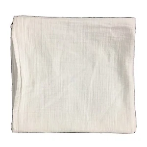 Aden + Anais Solid White Baby Swaddle Wrap Blanket Muslin Cotton 40 x 42 - Picture 1 of 3