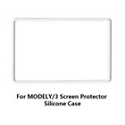 1X for Tesla Model 3/Y Navigation Frame Center Control Screen Silicone Protector