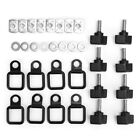 Hardtop Quick Removal Thumb Screw Fastener Kit Tie Down D Rings Anchors For W *?