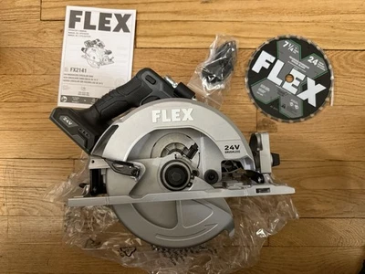 New Flex FX2141 Circular Saw 7 1/4" Brushless Cordless 24V Tool Only - Image 1 of 3