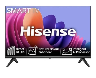Hisense 32A4NTUK Smart LED TV HD Ready, 32" Vidaa Smart - Image 1 of 4