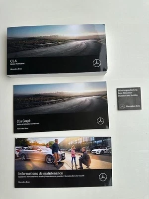 MERCEDES CLA  Type 118  de 2019 à 2024 ⇒ Manuels d’Utilisation et Pochette Noire - Photo 1/4