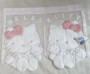 Hello Kitty Sanrio Lace Cafe Curtains/ Half Curtains New Rare - Picture 1 of 10