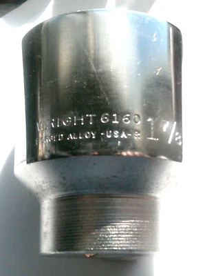 Wright 6160 - 3/4" Drive x 1 7/8"  12 Pt. Shallow Socket  Made in the U.S.A New - Image 1 of 4