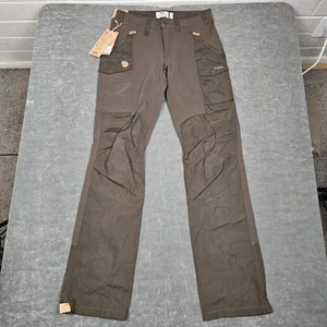 Pantalones Fjallraven Nikka para mujer 38 pantalones oliva oscuro senderismo elásticos al aire libre 29" - Imagen 1 de 11