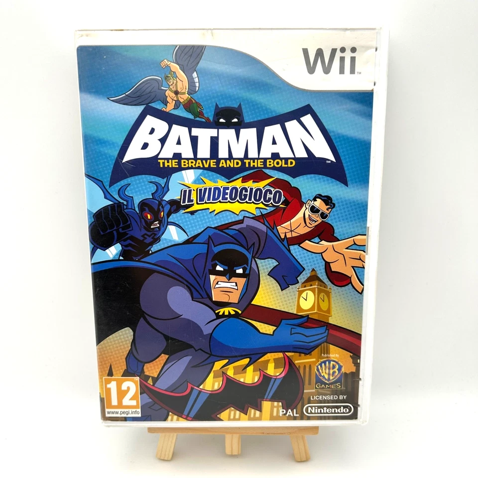 BATMAN THE BRAVE AND THE BOLD IL VIDEOGIOCO Wii WiiU NINTENDO ITALIANO COMPLETO - Immagine 1 di 4