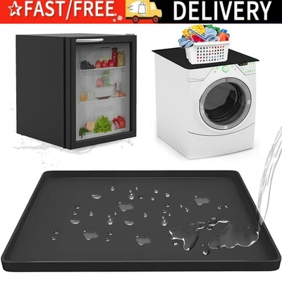 60x60cm Silikon-Schutzmatte mit Rand - Für Kühlschrank, Pflanzen & Haustiere - Bild 1 von 4