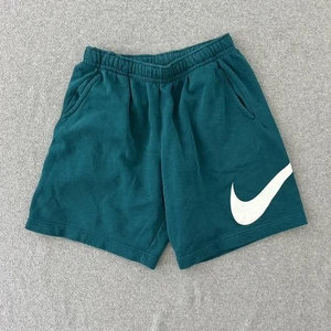 Nike pantaloncino uomo grande verde teal club pile grande logo swoosh atletico - Foto 1 di 6