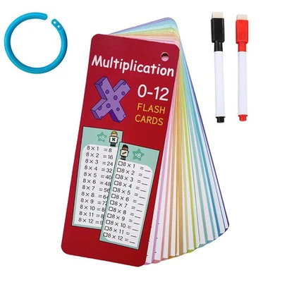 Mathematical Calculations Self Test Training Card Maths Learning Tools - Image 1 of 4