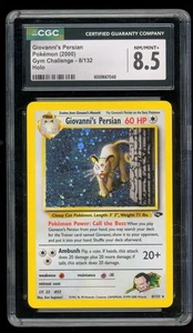 2000 Pokemon Giovanni's Persian Holo Rare CGC 8.5 NM + RARE 8/132 - Picture 1 of 2