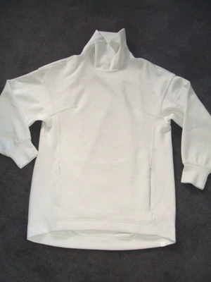 Lululemon Turtleneck Tunic Oversized Sweatshirt Modal Blend Women 4 Ivory - Image 1 of 4