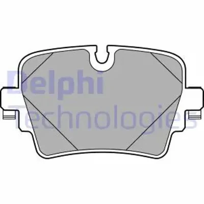 Pastillas de freno semimetálico LP2768 DELPHI para JAGUAR XJ F-TYPE Descapotable - Imagen 1 de 4