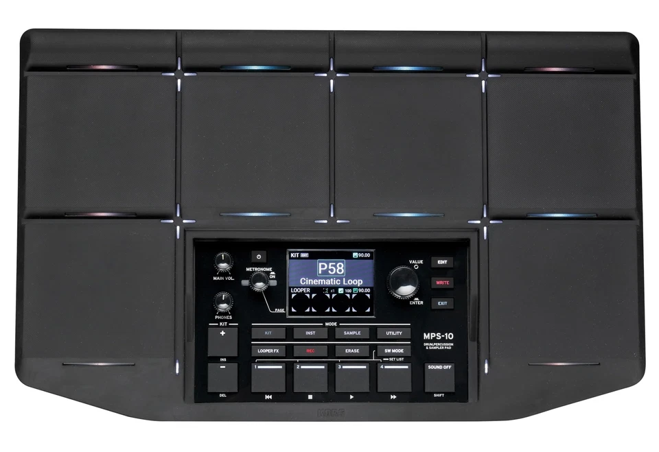 Korg MPS-10 Drum Percussion and Sample Pad