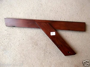 n° 8 ) old tool, outil ancien, fausse équerre en bois de menuisier , ébéniste  - Photo 1/1