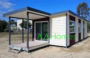 Ayva Granny Flat - 1 or 2 bedroom 49.5m² Steel Frame Kit Home - Picture 1 of 12