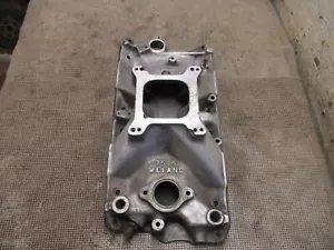Vintage Weiand 7546 High Rise SB Chevy Chevelle SS Aluminum Intake Manifold - Picture 1 of 7