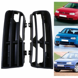 Front Grills Bumper Fog Lights Cover Lamp Frame Trim For VW Golf4 Motion Variant - Picture 1 of 8
