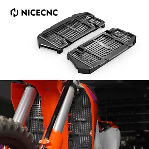 Protectores de radiador NICECNC para KTM 125 250 350 450 XC/SX/XCF/SXF 2023-2024 - Imagen 1 de 10