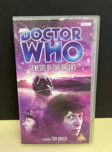 DOCTOR WHO VHS Video Cassette Tape GENESIS OF THE DALEKS ~ Tom Baker FREE UK P&P - Picture 1 of 12