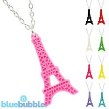 Bluebubble LOVE PARIS Eiffel Tower Necklace Cute Kitsch Sweet Retro Chic 80s 90s