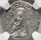 NGC XF Sinatruces 93-69 BC, PARTHIAN KINGDOM EMPIRE Persian Drachm Silver COIN