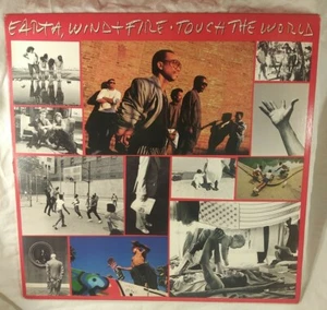 Earth, Wind & Fire / Touch The World 1987 VINYL LP (VG+ playtested close to EX) - Picture 1 of 9