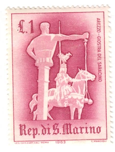 San Marino - 1963 - Medieval Tournament - 1L - #01 - Picture 1 of 1
