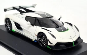 Solido 1/43 Koenigsegg Jesko 5.0 V8 2021 1599HP White Supercar Diecast Model Car - Picture 1 of 7
